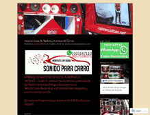 Tablet Screenshot of cajasacusticas.net